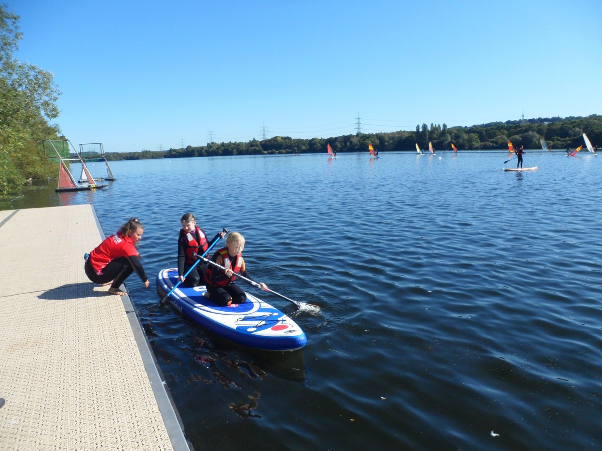 LWL Stand Up Paddling auf dem Kemnader See Martin Bartels Schule