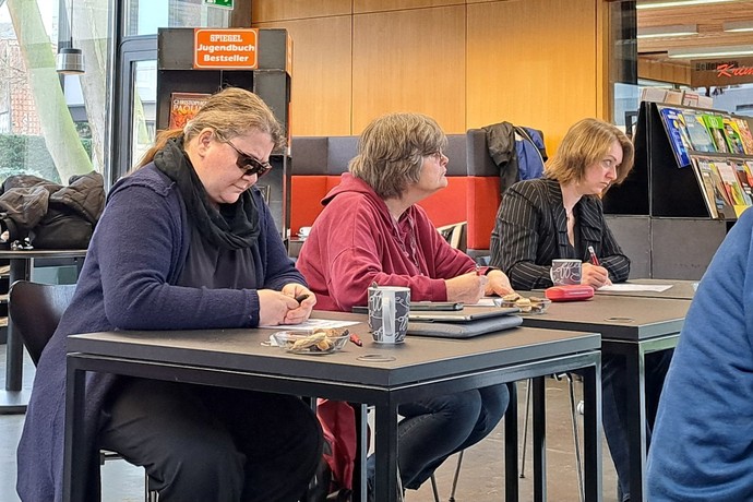 Jury des Vorlesewettbewerbs