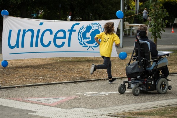 Foto vom Unicef-Lauf