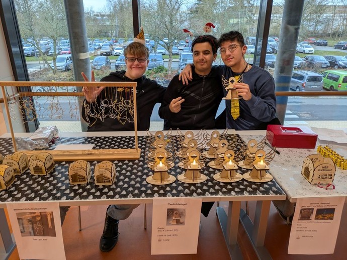 Verkaufsstand der Klasse 9/10