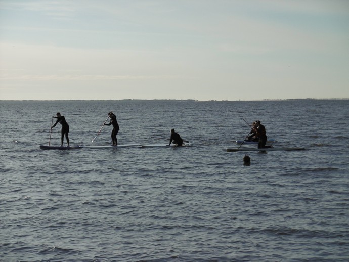 Stand up paddling