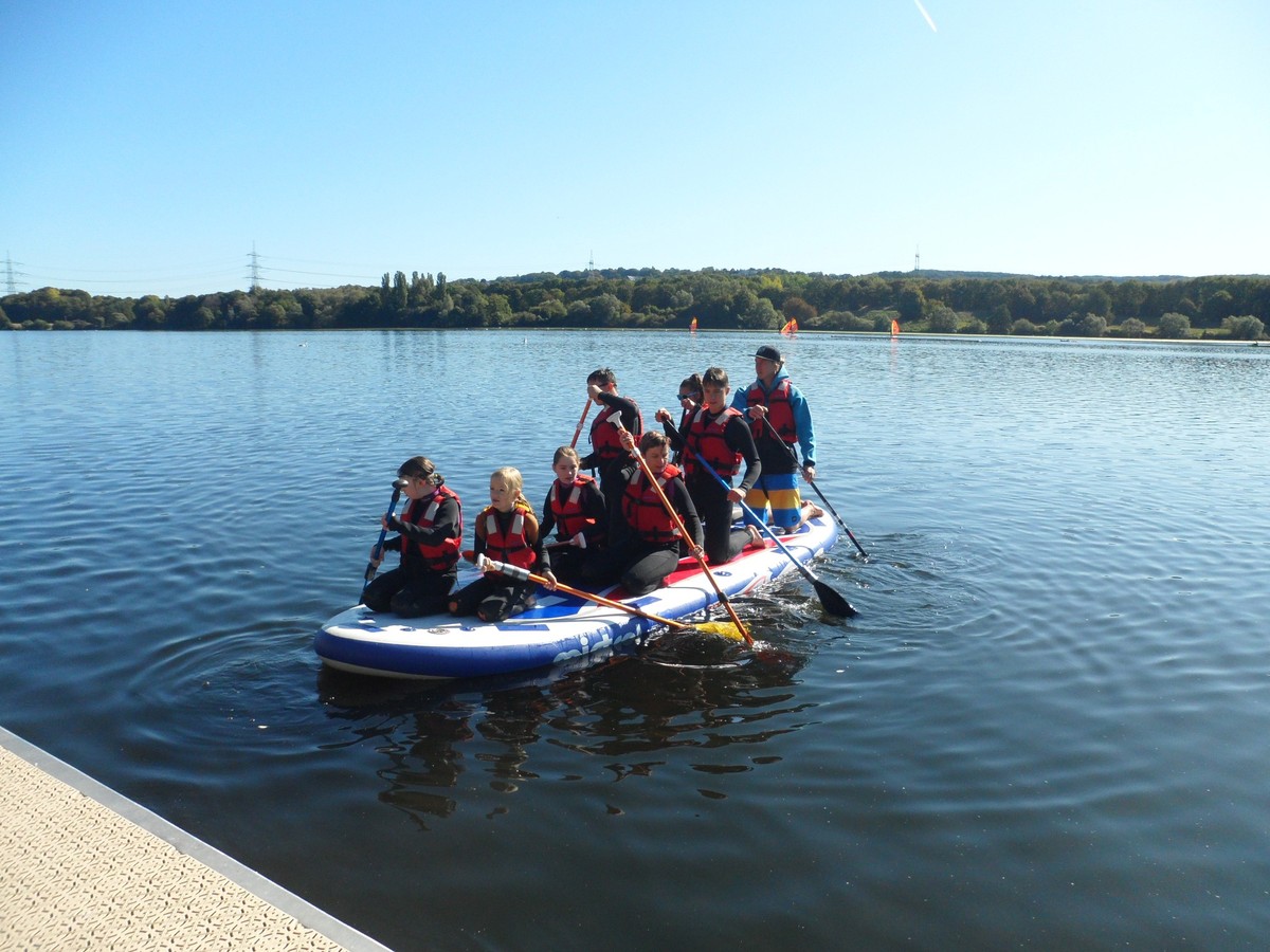 LWL Stand Up Paddling auf dem Kemnader See Martin Bartels Schule