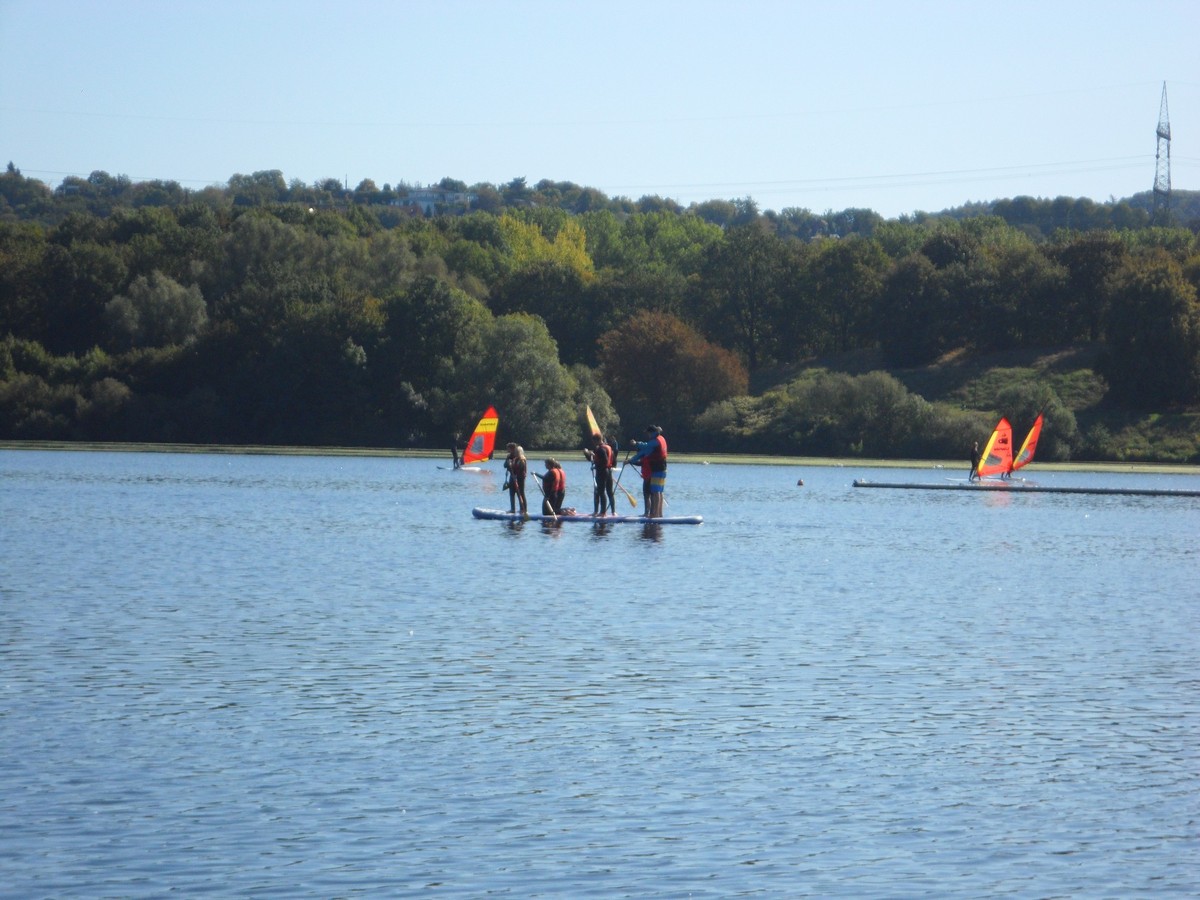 LWL Stand Up Paddling auf dem Kemnader See Martin Bartels Schule