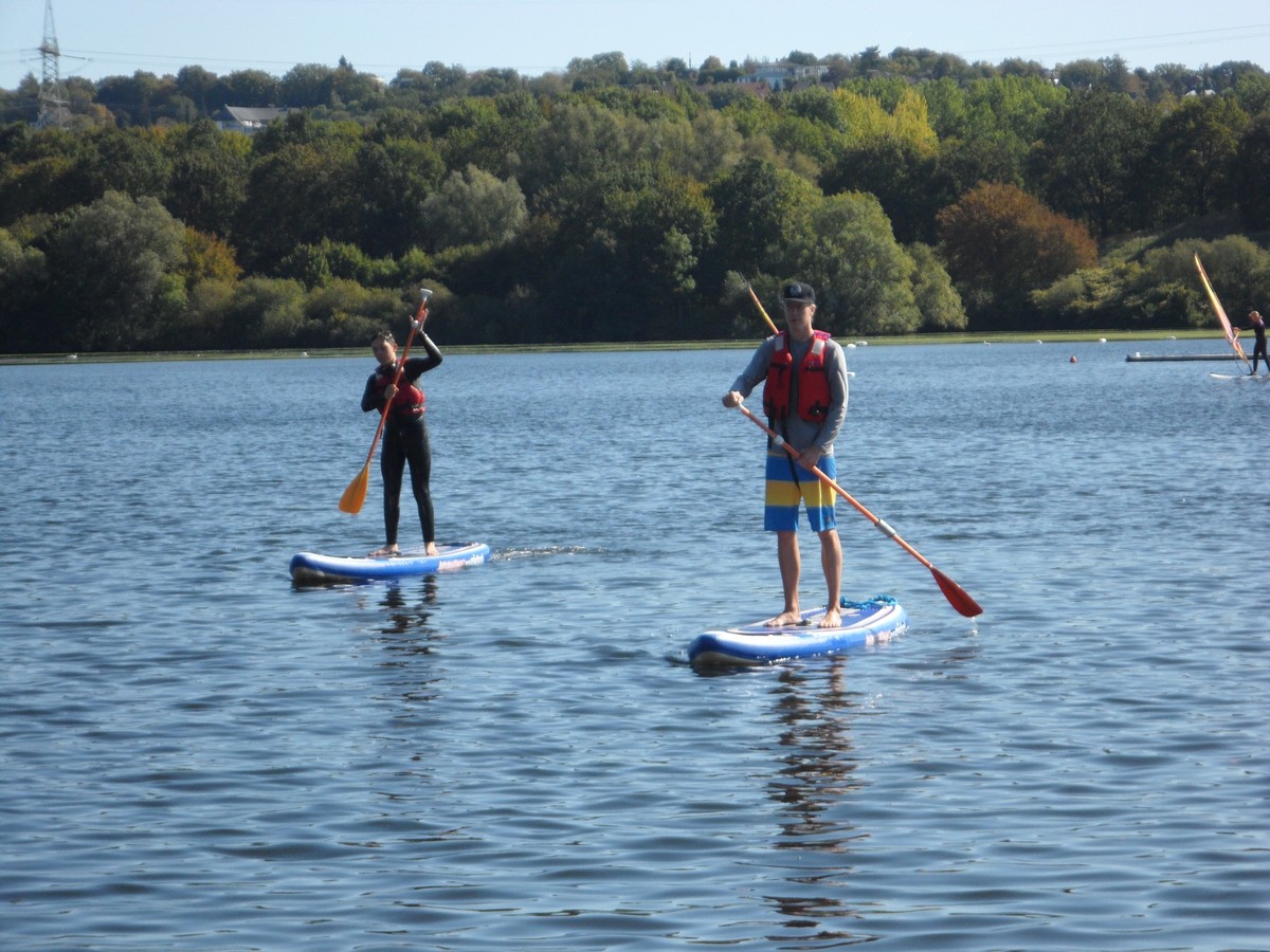 LWL Stand Up Paddling auf dem Kemnader See Martin Bartels Schule
