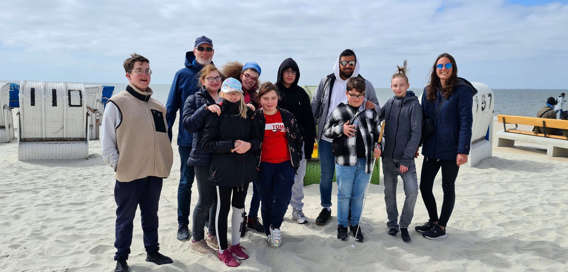 Gruppenfoto Schulfahrt